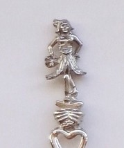 Collector Souvenir Spoon USA Hawaii Hula Girl 3D Figural - £2.39 GBP