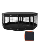 VEVOR Dog Playpen, 8 PCS 24 x 24 in Panels Foldable Metal Pet Exercise Pen - $1,820.68 MXN VEVOR Dog Playpen, 8 PCS 24 x 24 in Panels Foldable Metal Pet Exercise Pen - $1,820.68 MXN