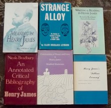 6 books An Annotated Critical Bibliography of Henry James, Strange Alloy - £19.67 GBP