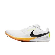 Nike Rival XC 6 Cross-Country Spikes (DX7999-100, White/Black-Total Oran... - $91.18