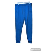 American Eagle Mens Jogger Pants Size MT Blue Drawstring Activewear Sweatpants - $20.88