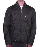 LRG Mens Black Lightweight 100% Cotton Foressence Zip Up Jacket Windbrea... - £86.73 GBP