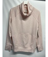 RBX Sweatshirt Cowl Neck Pink Long Sleeve Athletic Soft Rayon Blend NEW M - $53.15 CAD