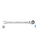 Armstrong - 5/16&quot; 12 Pt. Ratcheting Combination Wrench Full Polish - USA - £17.71 GBP