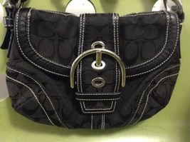 Authentic Coach Designer Hand bag Signature C Buckled Shoulder Bag Excel... - $49.00