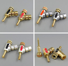 1 pair Pistol Shape Banana Plug 270 Degree Adapter Right Angle (3 Types Option - $10.00