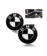 2x82mm Black Hood Emblem Roundel Badge - $26.29 CAD