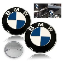 2x82mm Blue Hood Emblem Roundel Badge - £15.18 GBP