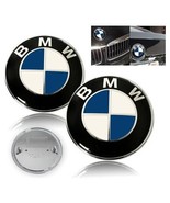 2x82mm Blue Hood Emblem Roundel Badge - $26.29 CAD