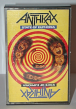 Anthrax - State Of Euphoria (1988) (Cassette Tape) - £15.84 GBP