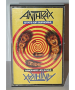 ANTHRAX - STATE OF EUPHORIA (1988) (Cassette Tape) - $20.00