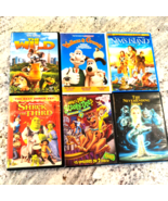 Lot of 6 DVDs: NeverEnding Story, Nim's Island, Wallace & Gromit, Scooby Doo...
