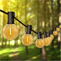 100FT Outdoor String Lights Waterproof Patio Lights with 50 Shatterproof... - $85.99