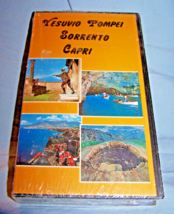 HTF Factory Sealed PAL VHS-Italy-Versuvio, Pompei, Sorrento, Capri - $26.44