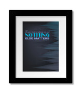 Nothing Else Matters by Metallica - Music Song Lyric Art Print, Canvas o... - $349.14 MXN+