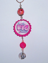 for big sisters everywhere- &quot;Im the big sister&quot; pendant on a 19&quot; ball chain... p - £12.05 GBP