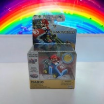 Nintendo Mario Kart Coin Racer by Jakks MARIO w/ Stunt Coin Collectable Toy Car - £6.11 GBP
