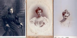 Florence Adams (3) Cabinet Photos - Knoxville, Tennessee - £41.96 GBP