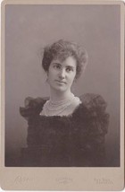 Lillian Ayres Cabinet Photo - Brooklyn, New York (1896) - £13.76 GBP