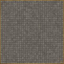 Grey Stone Tiles 001 36&quot; x 36&quot; Battle Mat - D&amp;D Pathfinder 28mm - £23.33 GBP