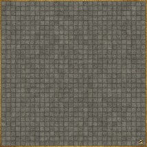 Grey Stone Tiles 001 36&quot; x 36&quot; Battle Mat - D&amp;D Pathfinder 28mm - £23.32 GBP