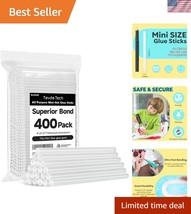 Safe &amp; Non-Toxic Clear Mini Hot Glue Sticks, 400 Pcs for Family-Friendly... - $77.99