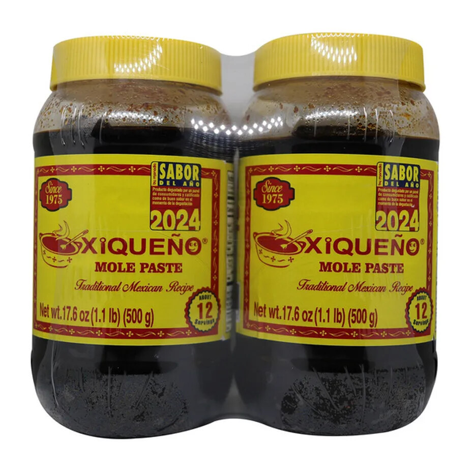 Xiqueño Mole Paste Sauce 2 Pack 2.2 Pounds - 500g each Made In México Me... - $27.60