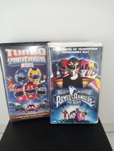 Mighty Morphin Power Rangers The Movie 1995 &amp; Turbo A Power Rangers Movie 1997 - £11.64 GBP