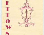 Jettown Family Restaurant Menu Frankfurt Kentucky 1990&#39;s - £14.24 GBP