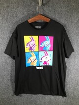 Fortnite Men&#39;s Graphic T-Shirt XL Black Epic Games Loot Llama Short Sleeve - £8.19 GBP