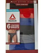 Reebok Ultimate Comfort 6 Low Rise Briefs Size 3XL - $17.63