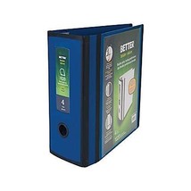 Better 4-Inch 3 Ring View Binder Blue 1618290 - £23.76 GBP