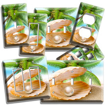 SEE SHELL PEARL PALM BEACH LIGHT SWITCH WALLPLATE OUTLET LIVING ROOM KIT... - $13.29+