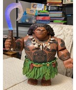 Disney Store Talking MAUI Action Figure Moana: Hidden Tattoos, Light-Up ... - $1,209.23 MXN