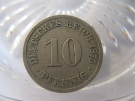 (FC-908) 1875-B Germany: 10 Pfennig - $5.50