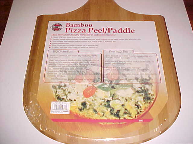 Norpro 5683 Bamboo Pizza Peel / Paddle 13.5" x 13.5" (excluding handle) New - $29.99