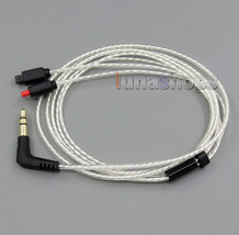 Lightweight Silver + 4 N Occ Cable For Audio Technica Ath Im50 Ath Im70 Ath Im0 - £27.53 GBP