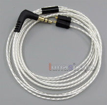 Lightweight Silver Plated 4 N Occ Cable For M Audio Ie 20 Xb Ie40 Ie30 Ie10 Iem - £20.37 GBP
