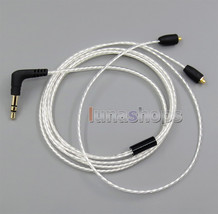 Lightweight Pure Silver Plated 4N OCC Cable For Pioneer DJE 1500 2000 Headphon - £18.09 GBP