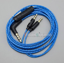 Blue With Mic Remote Volume Cable For Sol Republic Master Tracks HD V8 V10 V12 - £11.77 GBP