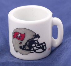 NFL Miniature Coffee Mug Tampa Bay Buccaneers Fan Collectible Ornament Vintage - £4.58 GBP