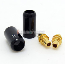 1Pair With Shell Housing Gold Plated Earphone DIY Custom Solder Pins For Vsoni - £7.81 GBP