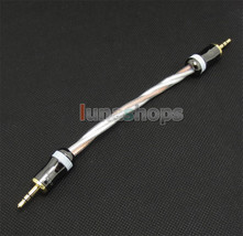 3.5mm 6N OCC + Silver Plated Headphone AMP Amplifier audio DIY cable For MP3 e - £18.87 GBP