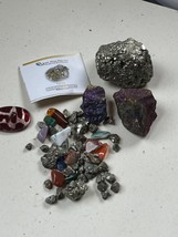 Lot of Mixed Fool’s Gold Various Iridescent &amp; Not Stone Agate Nuggets fo... - £13.12 GBP