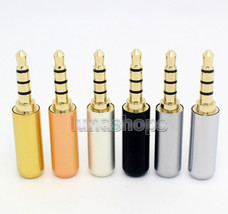 6 color 3.5mm 4 poles Stereo 24k Gold Audio soldering Sennheiser Adapter - $2.00