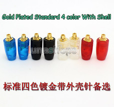 4 color Standard Gold plating Earphone Pins Set for Shure SE846 SE535 UE... - £7.99 GBP
