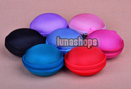 Many Colors Dia:8mm Pocket Bag Hard Case Storage MP3 for earbuds earphone - £2.79 GBP
