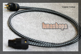 1m CopperColour CC Moon III Power Cable 5N 4.2 OCC Copper Hifi - £40.15 GBP