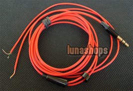 Universal Neutral red Repair updated Cable for Diy earphone Headset etc. - £3.99 GBP