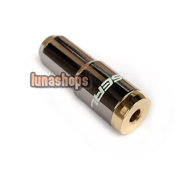 1PCS 24K Gold-Plated 3.5mm Female Choseal Plugs Adapter - $3.00
